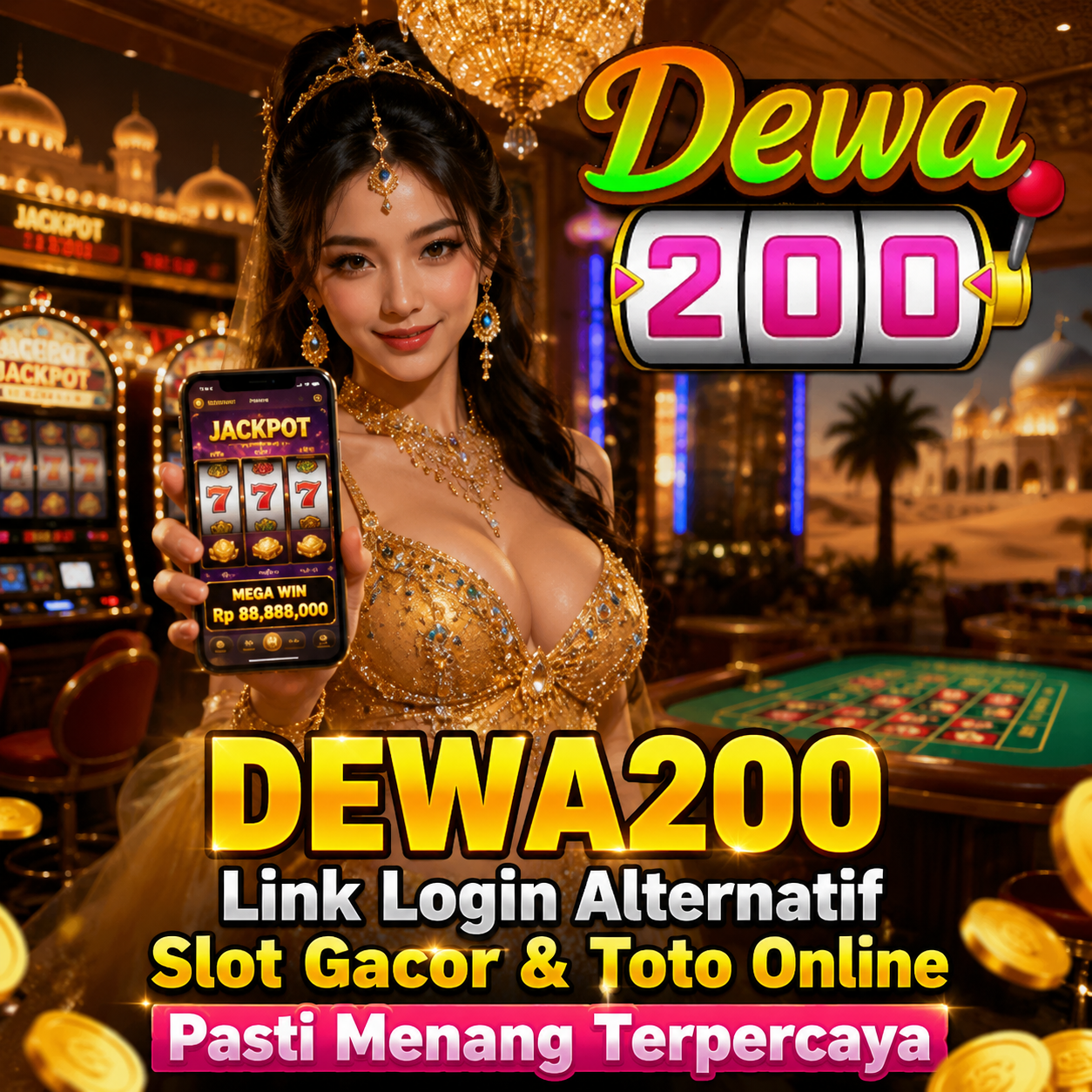 DEWA200 Link Login Alternatif Slot Gacor & Toto Online Pasti Menang Terpercaya